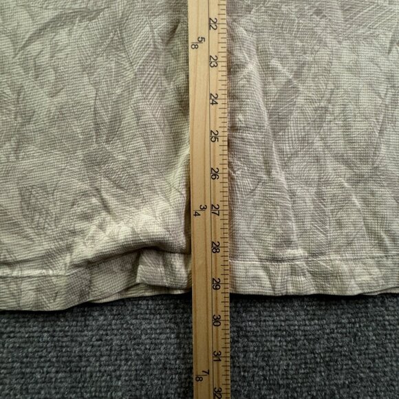 Tommy Bahama All Silk Short Sleeve Button Up Hawaiian Shirt Men XL Floral Ivory - Picture 4 of 16